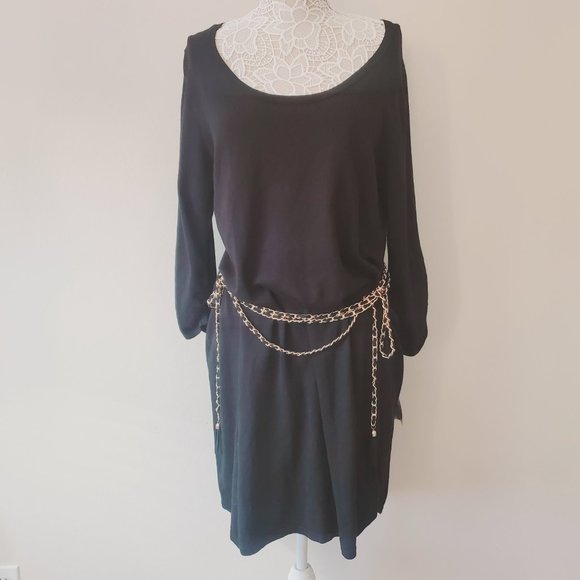 NWT NY Collection Dress w/Belt 8323 - Picture 3 of 12